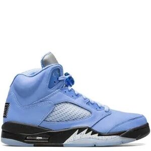 Jordan 5 Retro UNC Blue Sneakers with box
